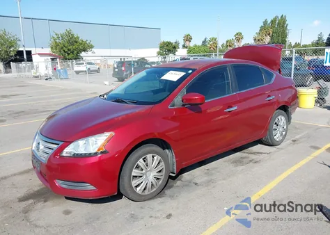 2015 Nissan Sentra Sv from USA, damaged, VIN 3N1AB7AP7FY340234